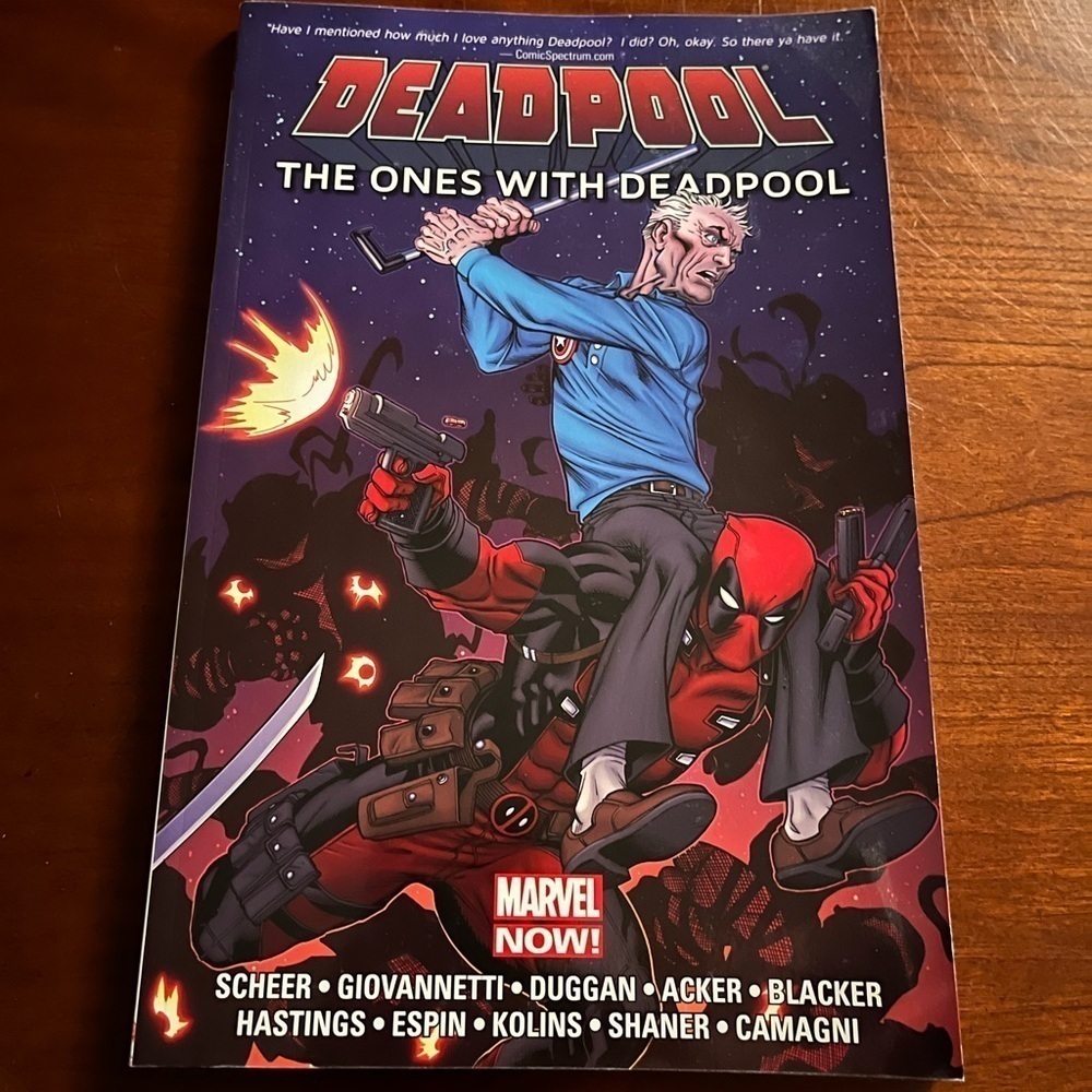 Deadpool The Ones with Deadpool Graphic Novel Marvel Comics Softcover